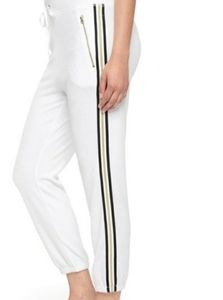 Juicy Couture Velour Zuma Pants White Size Medium
